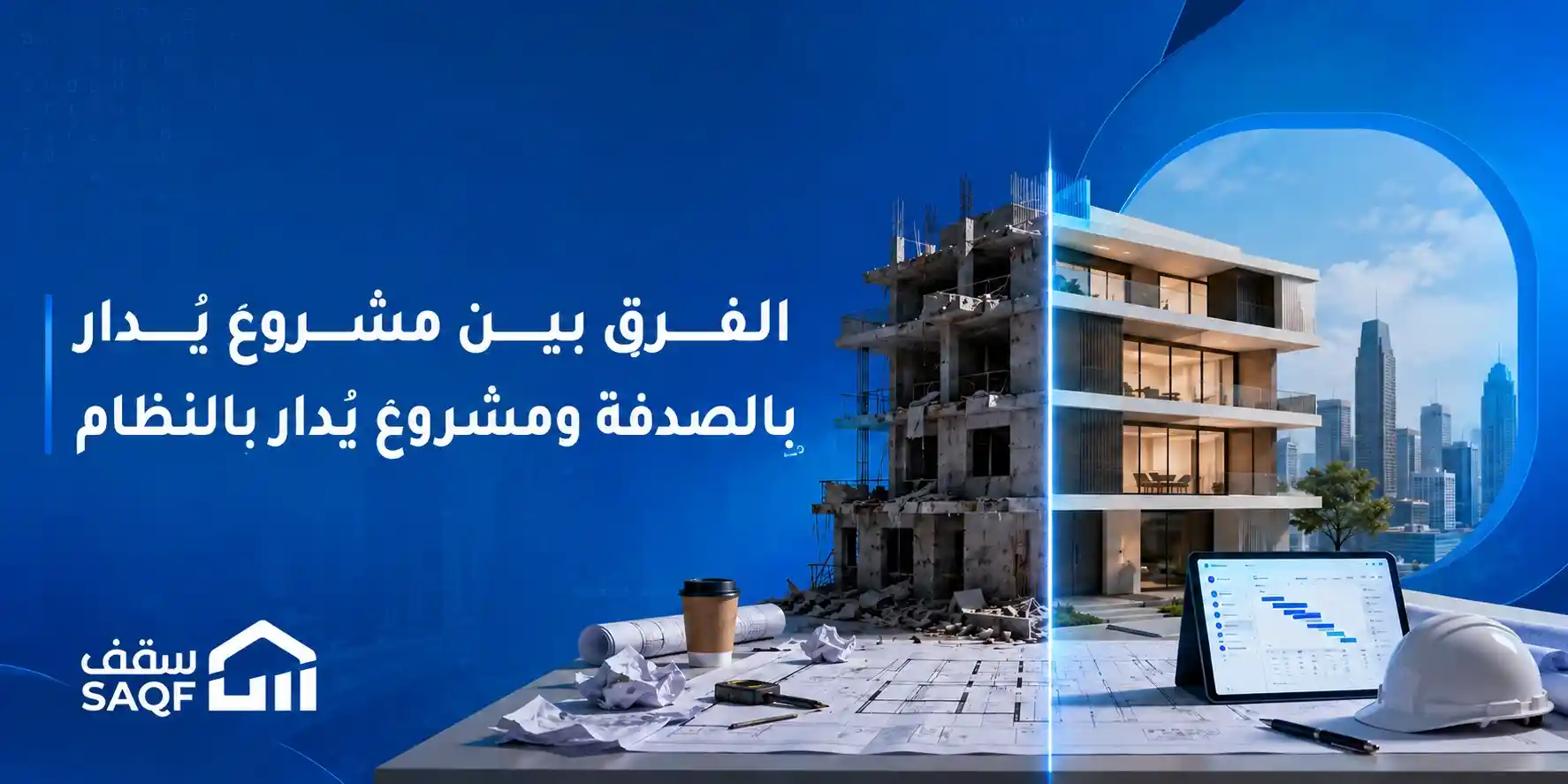 الفرق بين مشروع يُدار بالصدفة ومشروع يُدار بالنظام
