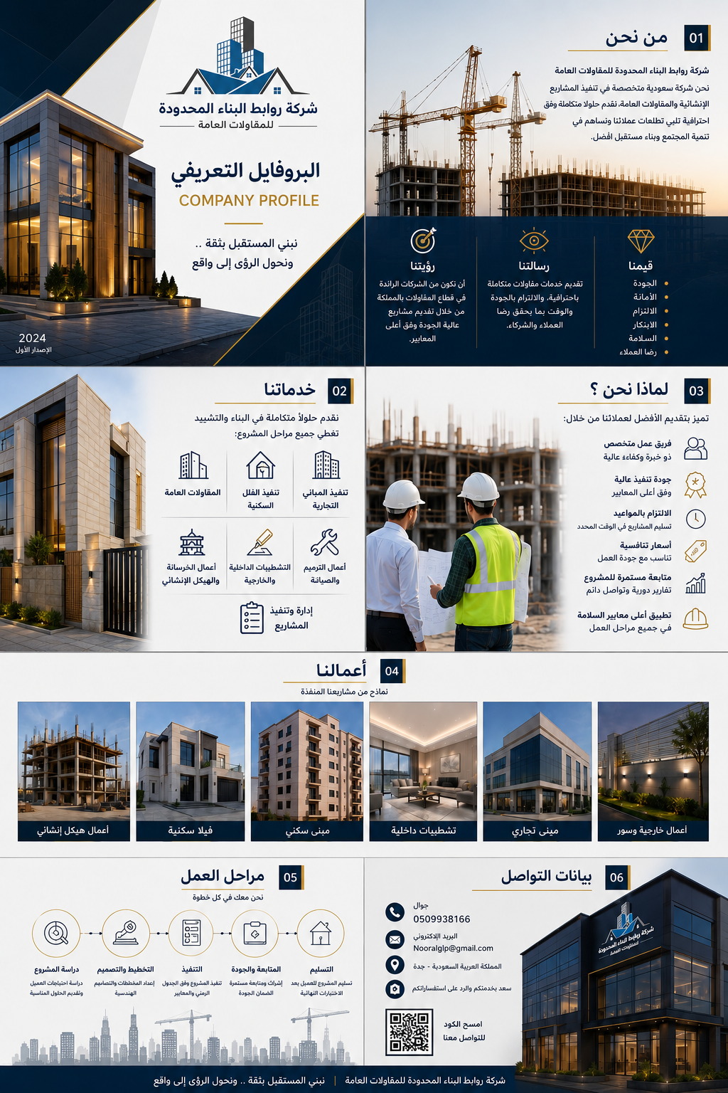 شركة روابط البناء المحدوده للمقاولات العامه