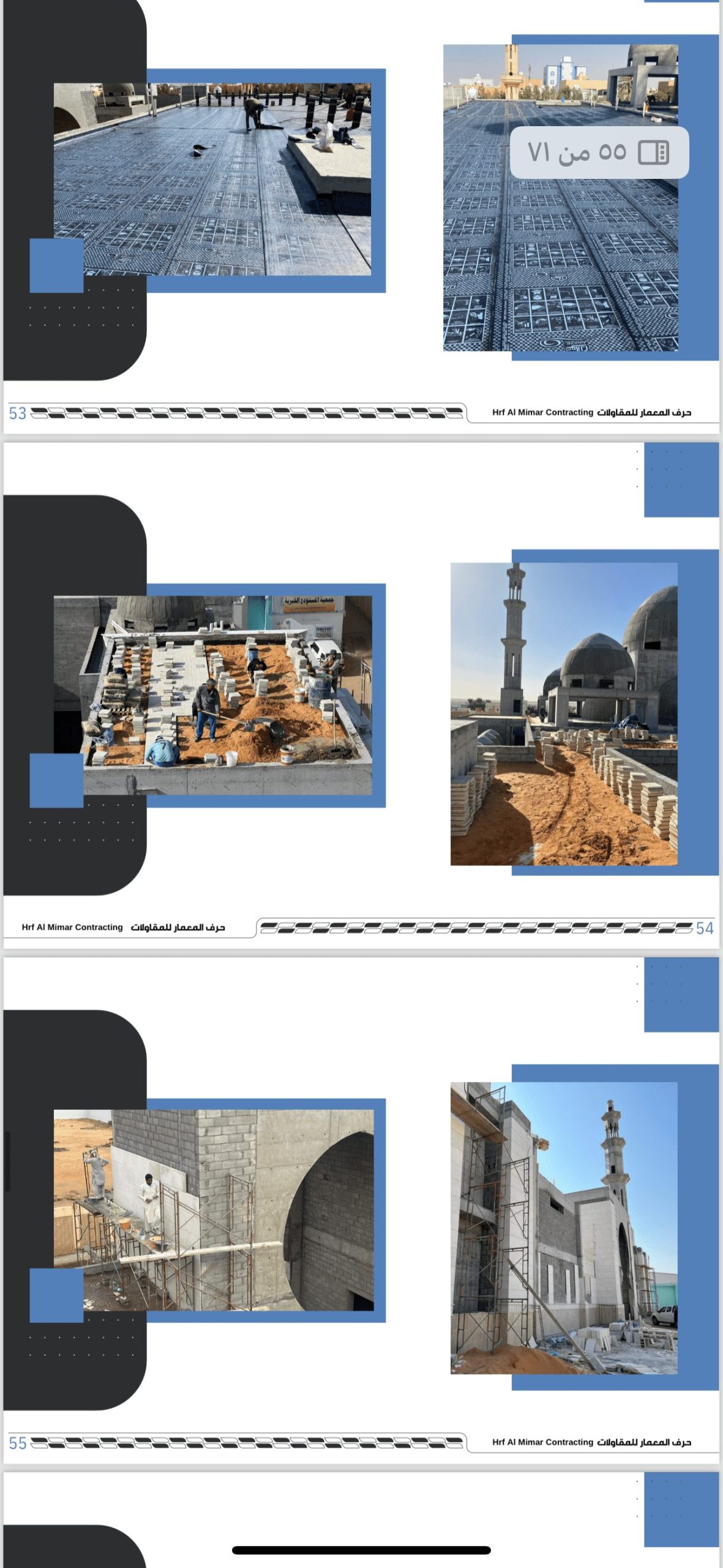 شركة حرف المعمار للمقاولات