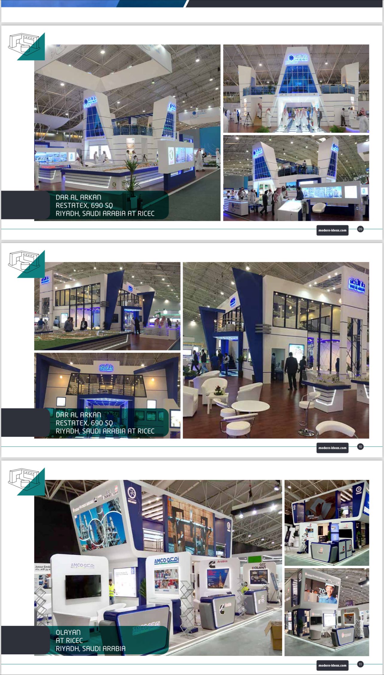 شركة الأفكار العصرية لأقامة وتنظيم المعارض