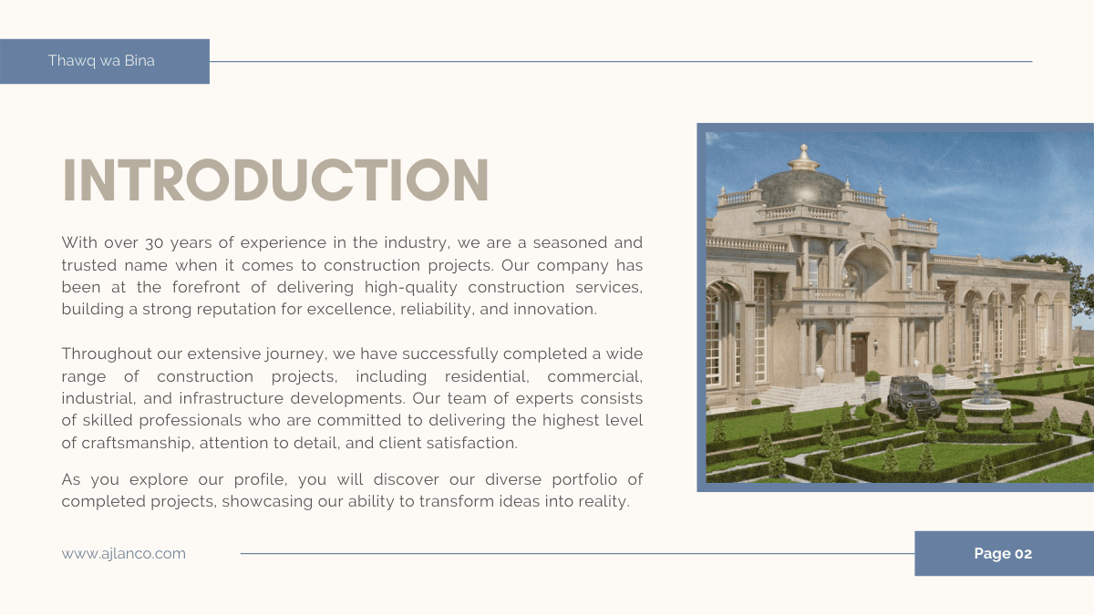 شركة ذوق وبناء الخليجية للمقاولات