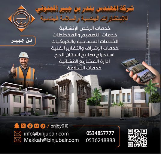 شركة بندر عبدالله المجنوني للاستشارات الهندسية شركة مهنية شخص واحد
