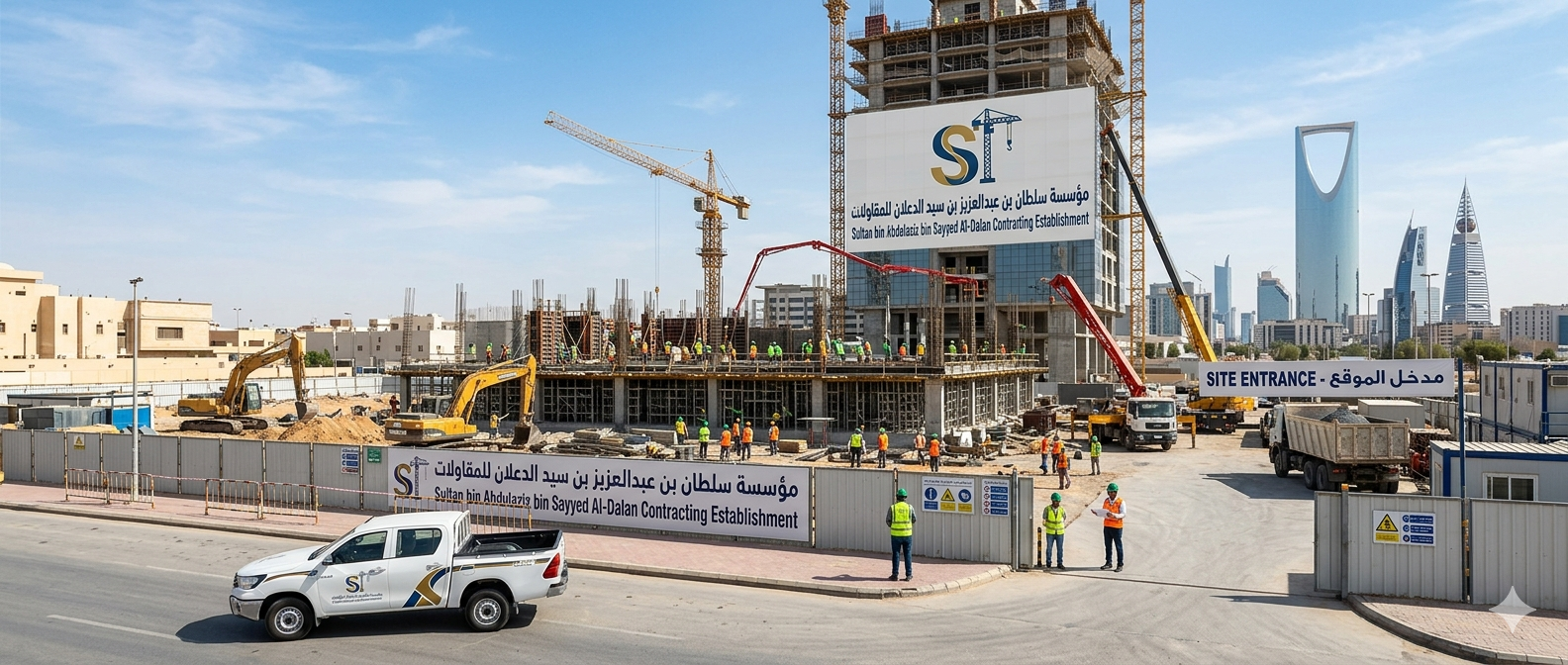 مؤسسة سلطان بن عبدالعزيز بن سيد الدعلان للمقاولات