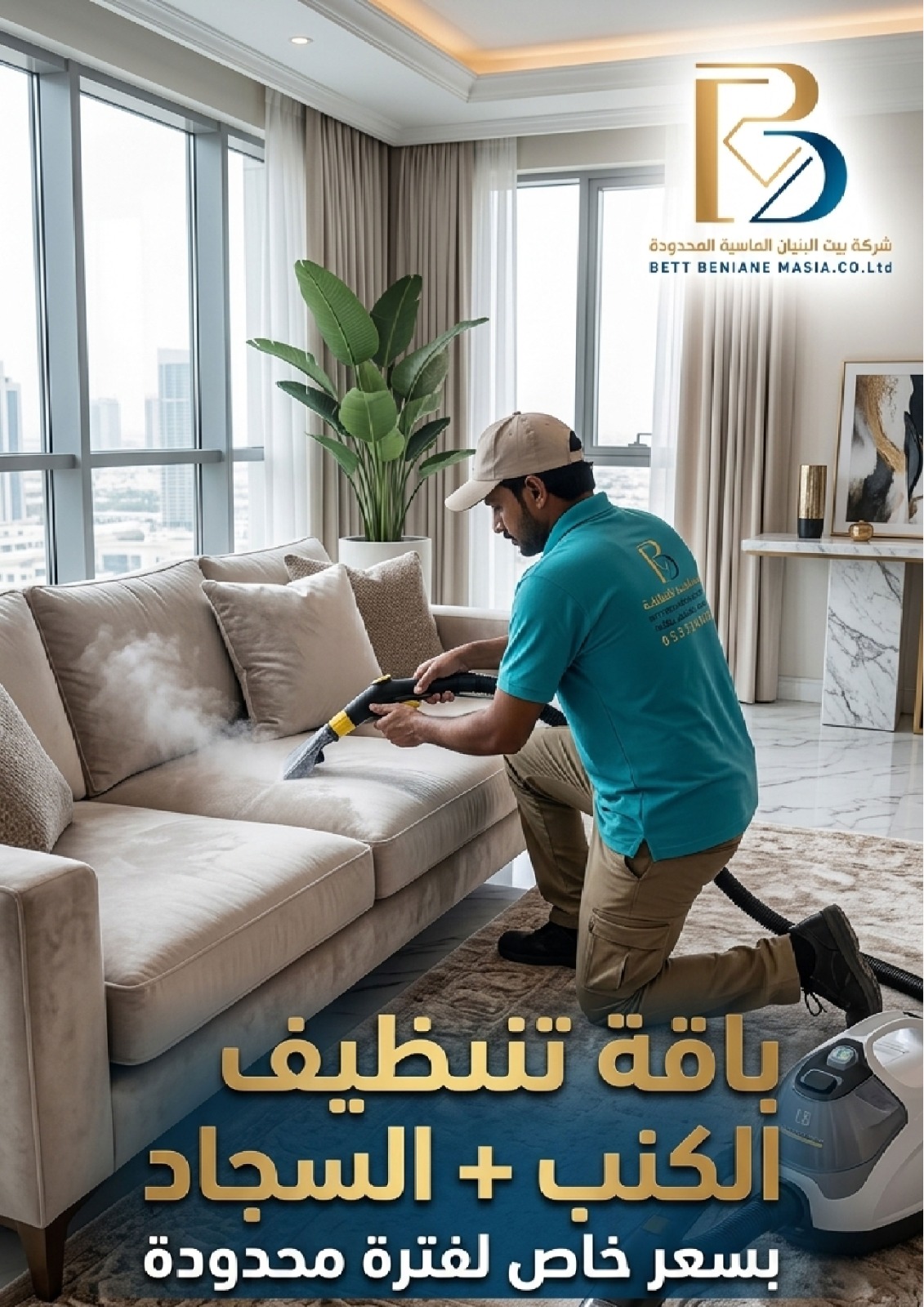 شركة بيت البنيان للنظافة والصيانة